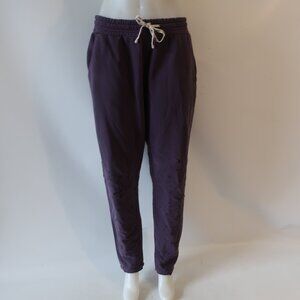 Mens Iro x KITH Plum Distressed  Drawstring Jogger Sweatpants L